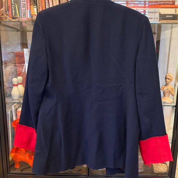 Lauren Ralph Lauren Military wool Jacket Blazer 6P - Picture 7 of 9